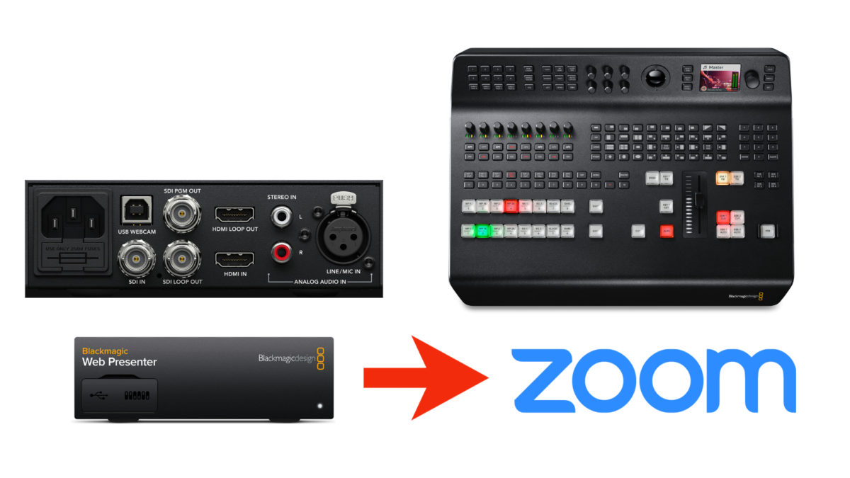 Production Switcher to Zoom